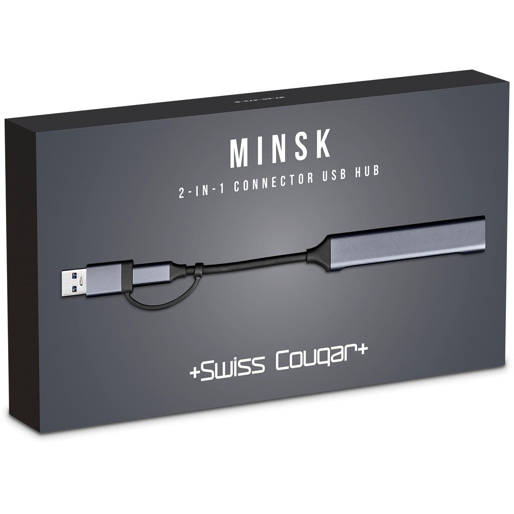 Swiss Cougar Minsk 2-in-1 Connector USB Hub