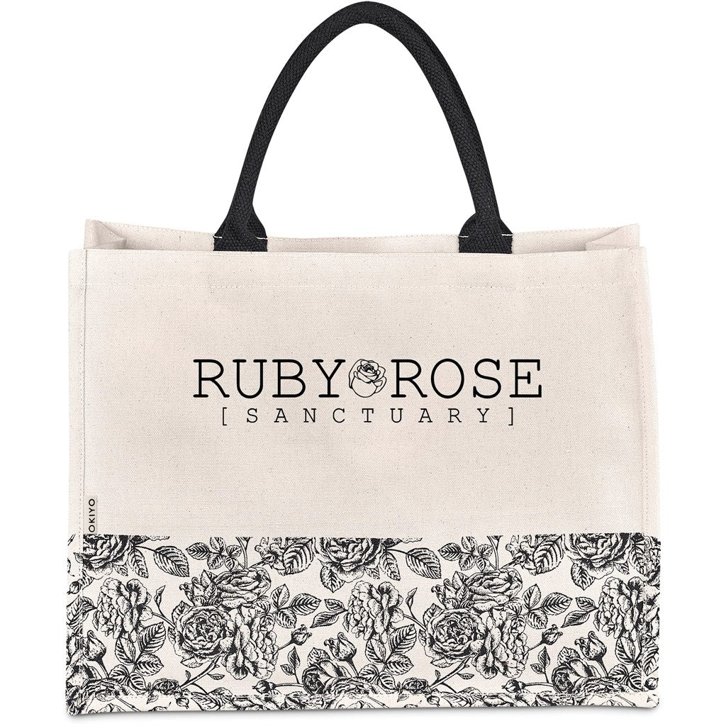 Okiyo Hana Printed Cotton Tote