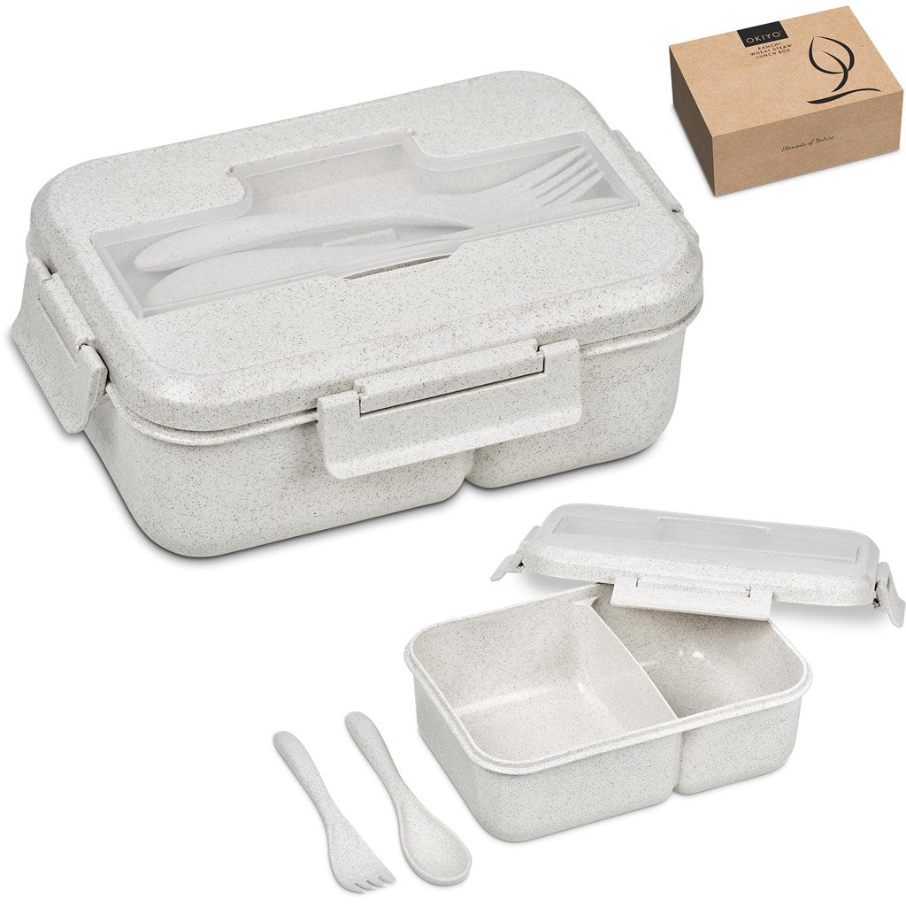 Okiyo Ranchi Wheat Straw Lunch Box Set