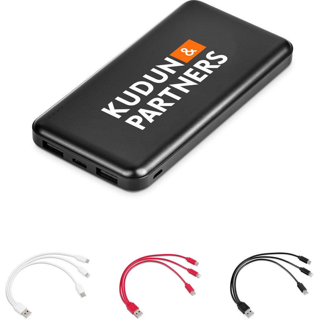 Kingpin Black 5 Compact Power Bank - 5,000mAh