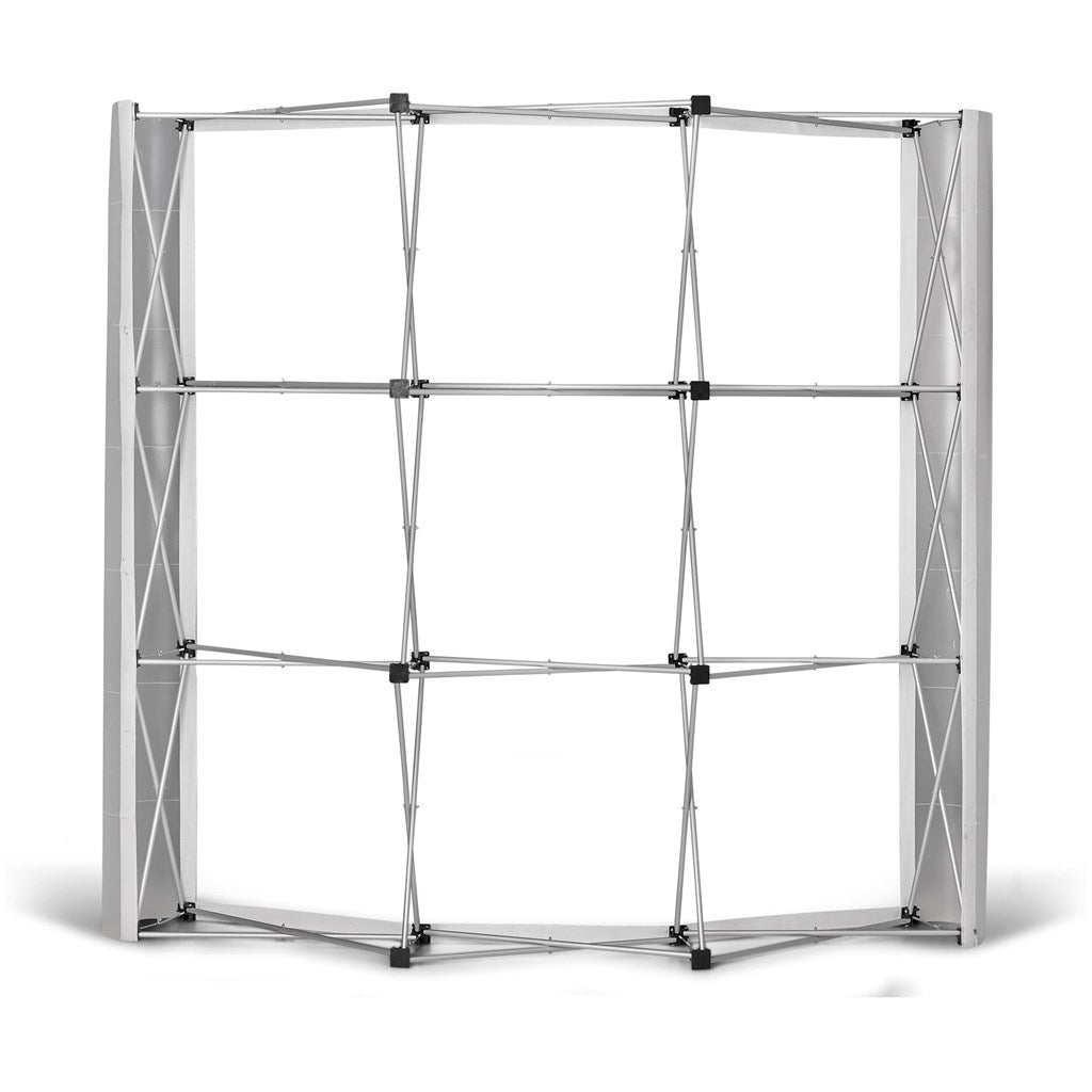 Legend Curved Banner Wall with Wings 2.15m x 2.25m