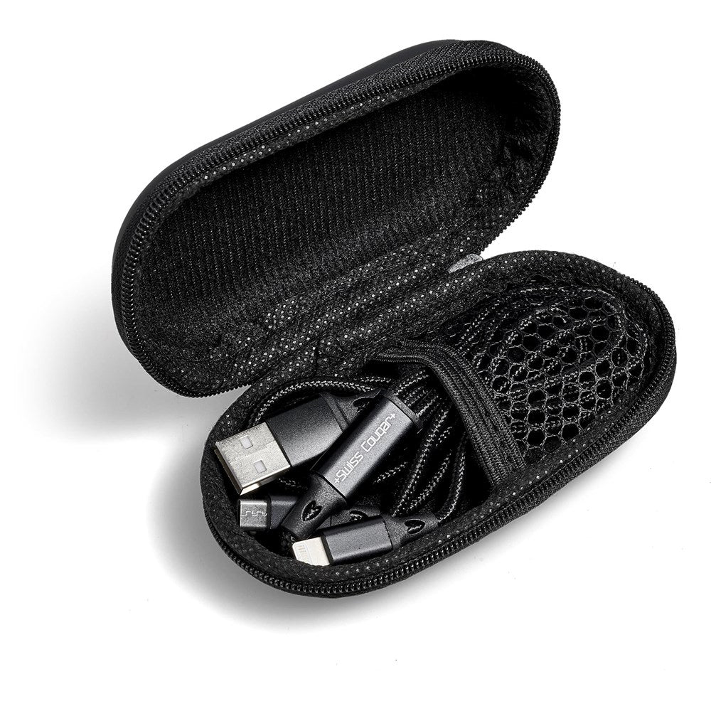 Swiss Cougar Helsinki Tri-Cable in EVA Case