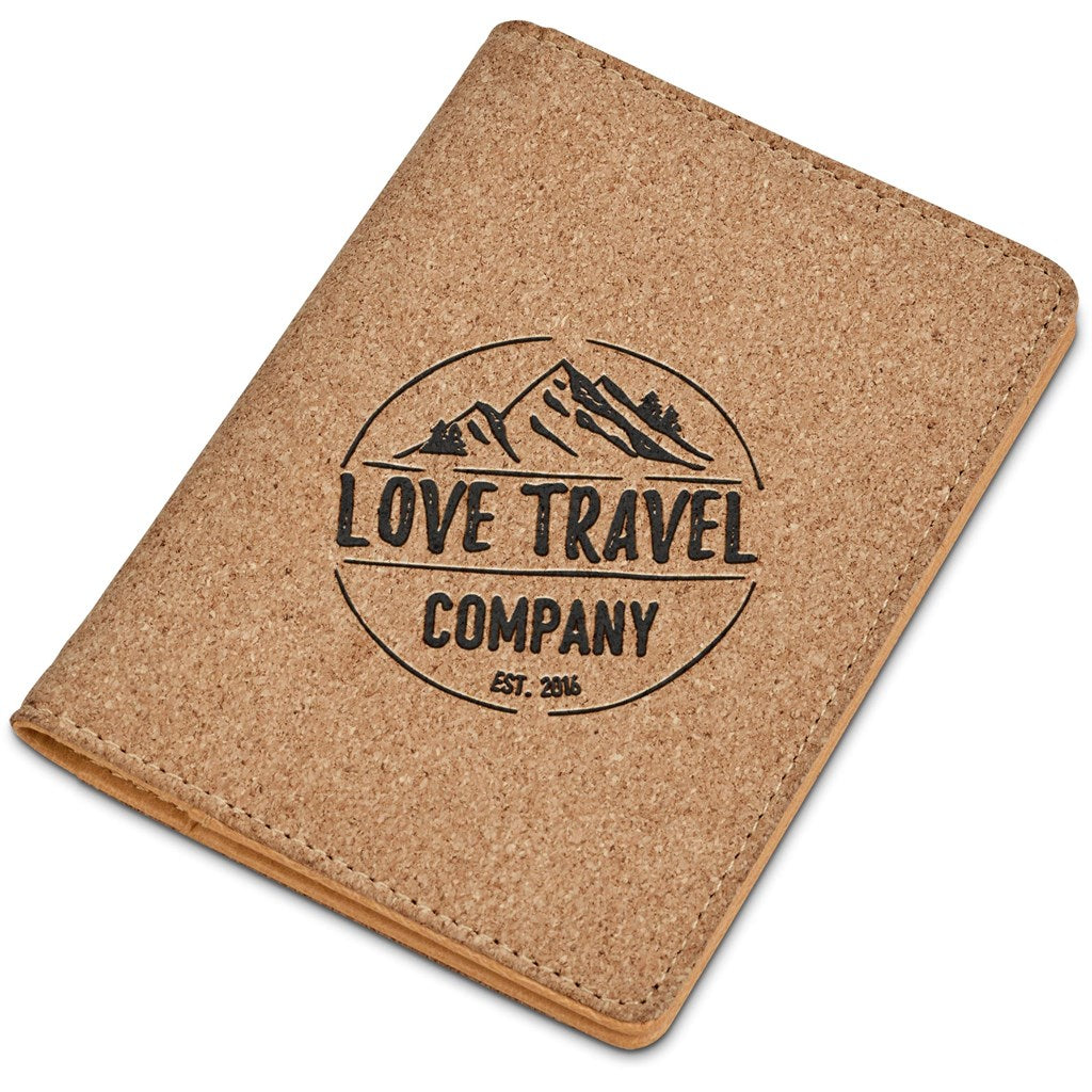 Okiyo Bouken Cork Passport Holder