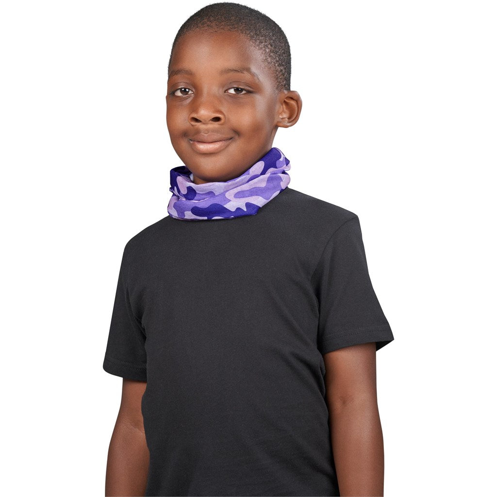Kids Camo Flexi Tubular Bandana