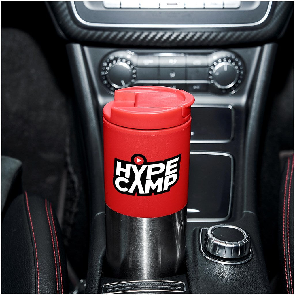 Kooshty Typhoon Stainless Steel & Plastic Double-Wall Tumbler - 450ml