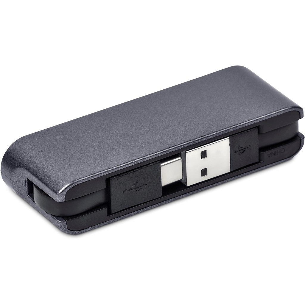 Swiss Cougar Dubai USB Hub - Gun Metal