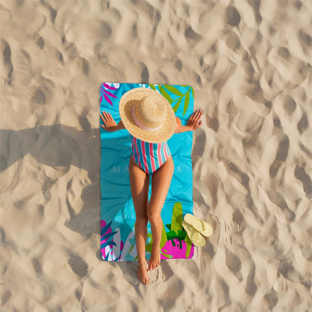 Hoppla Hula Beach Towel - Dual Branding