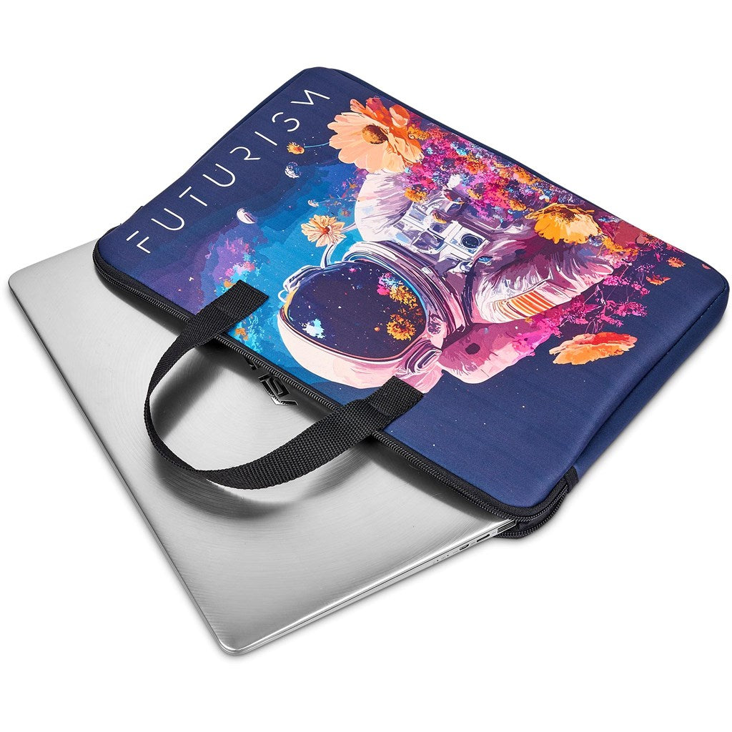 Pre-Printed Sample Hoppla Plett Neoprene 13-inch Laptop Sleeve with Handles