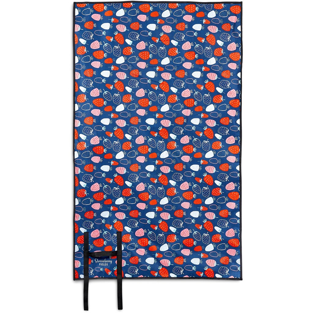 Pre-Printed Sample Hoppla Ivory Recycled PET Picnic Mat