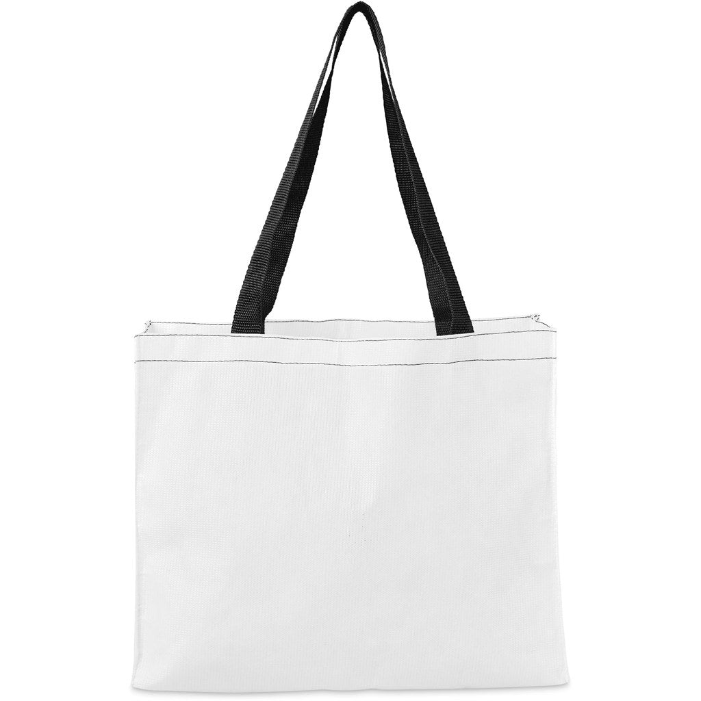 Pre-Production Sample Hoppla Menlyn Recycled PET Stitch-Bond Shopper