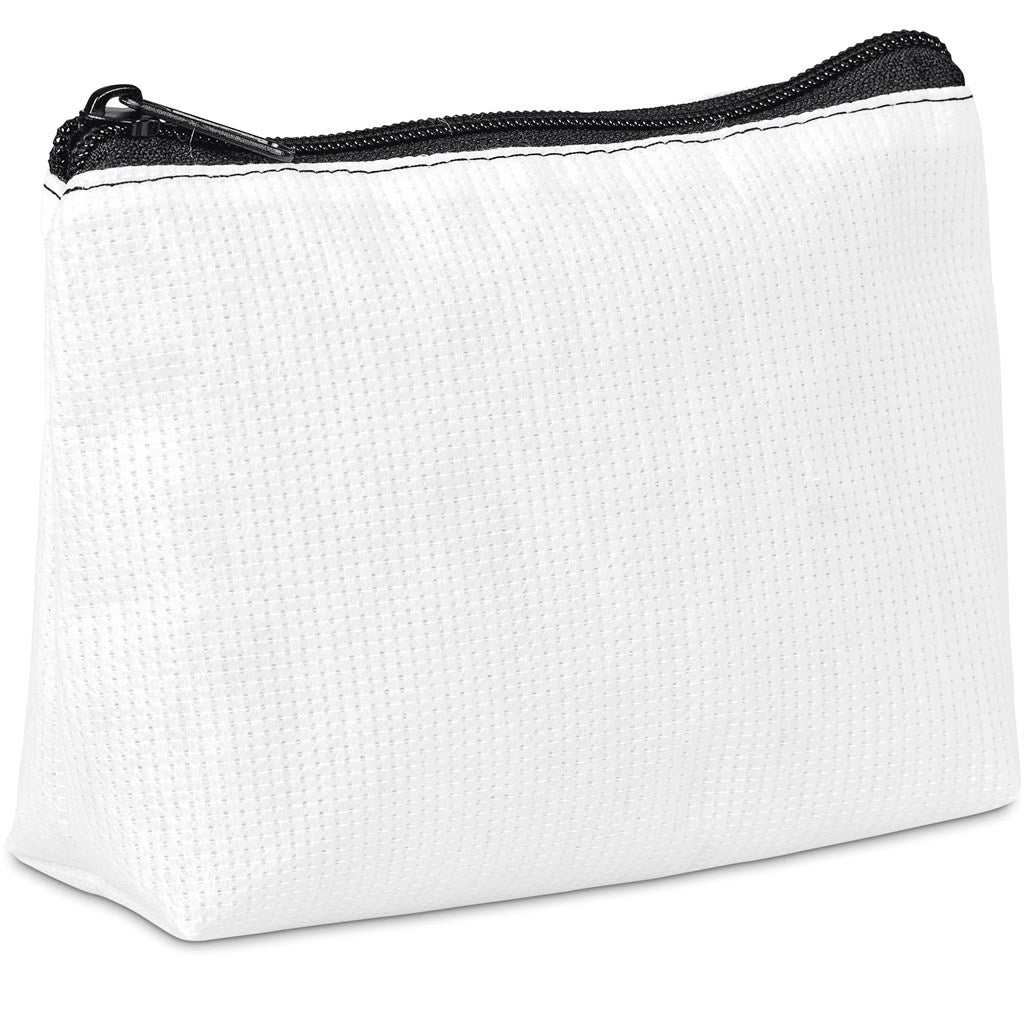 Pre-Production Sample Hoppla Recycled PET Stitch-Bond Mini Toiletry Bag
