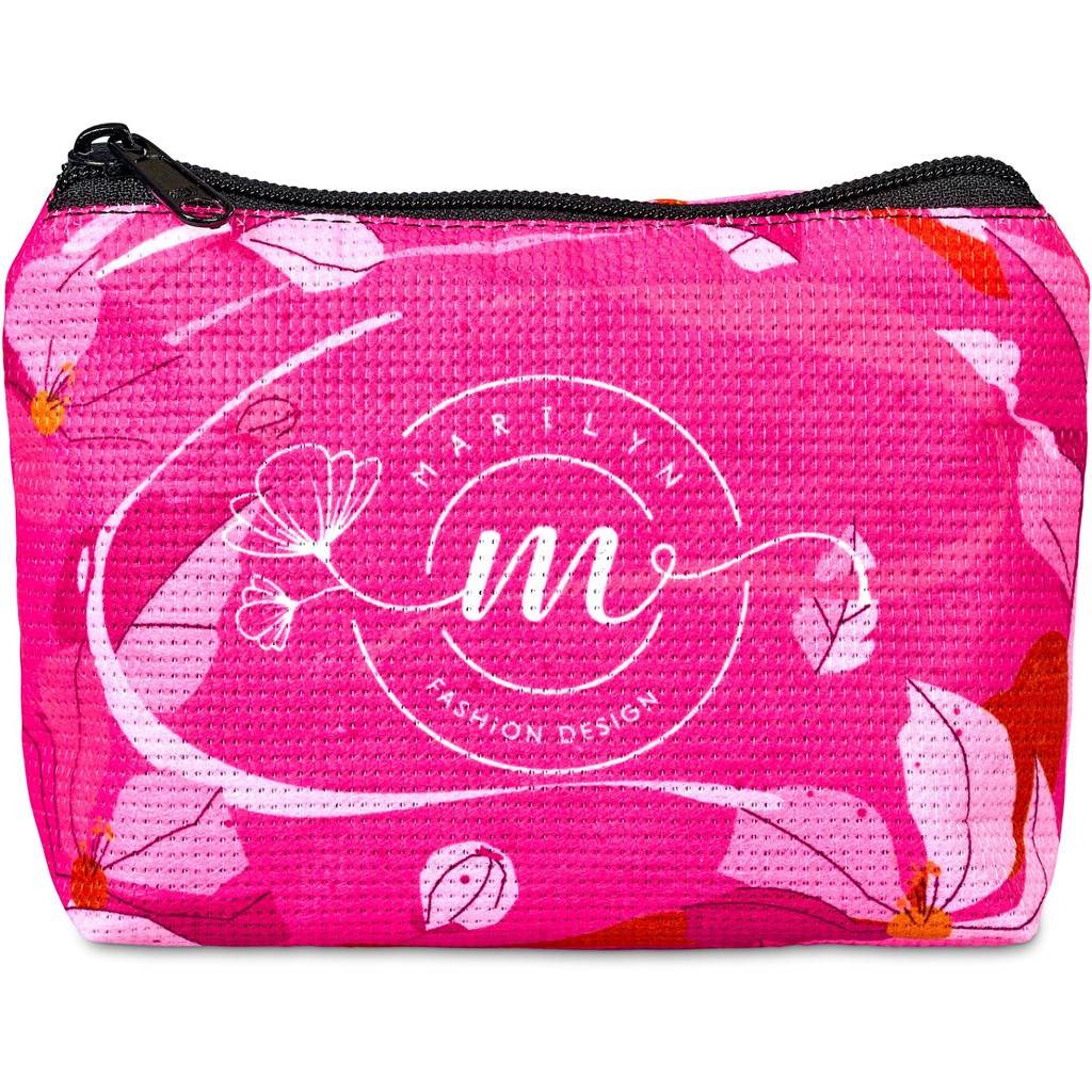 Pre-Production Sample Hoppla Recycled PET Stitch-Bond Mini Toiletry Bag