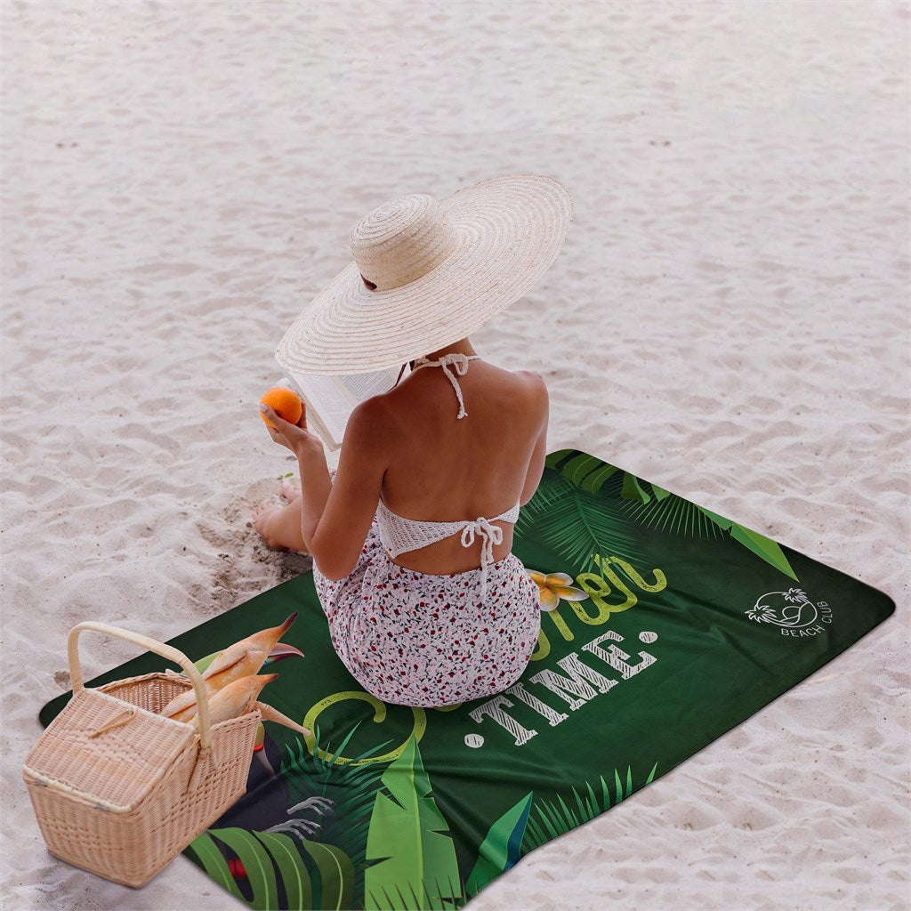 Pre-Production Sample Hoppla Hula Beach Towel -Single Sided Branding