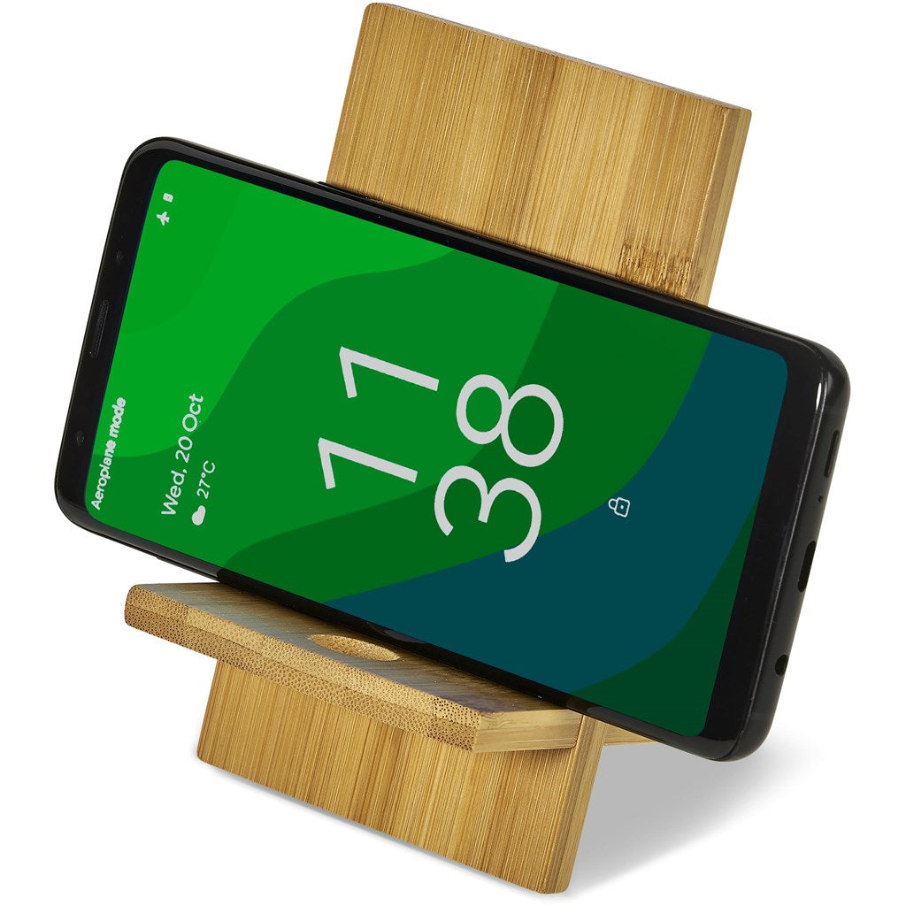 Okiyo Ekslens Bamboo Phone Stand