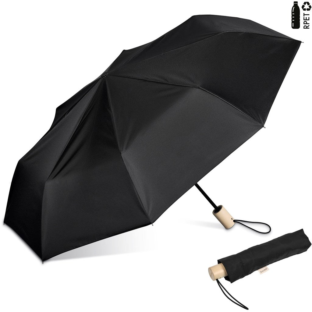 Okiyo Ameno Recycled PET Auto-Open Compact Umbrella
