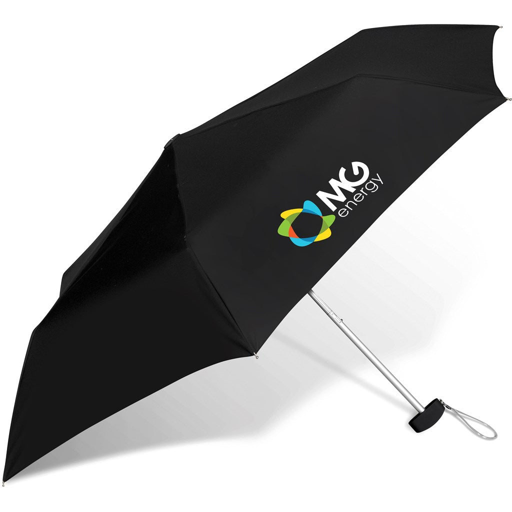 Rainbow Compact Umbrella - Black