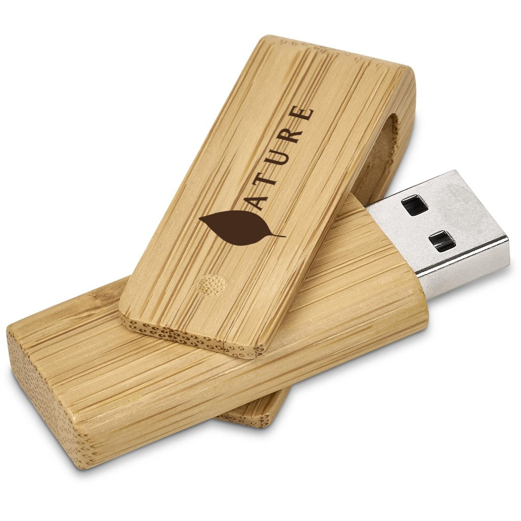 Okiyo Bakemono Bamboo Flash Drive - 32GB