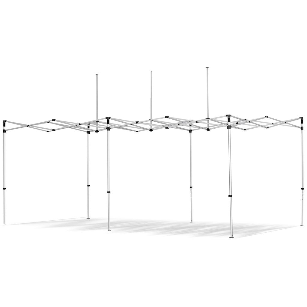 Coated Steel Sublimated Gazebo 6m x 3m - 2 Short Full-Wall Skins